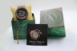 Men's Premium Self-Winding Transparent Body Walnut Wood Watches